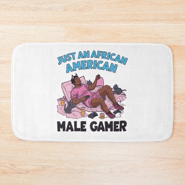 Item preview, Just an African American Male Gamer designed and sold by RED-MOUSE.