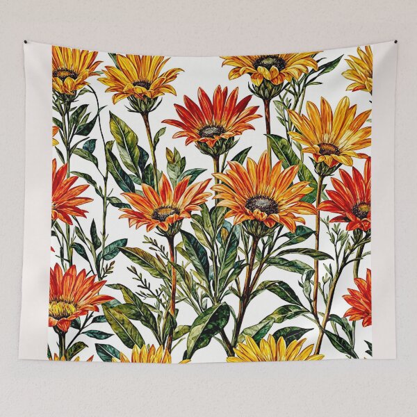 Item preview, Gazania flower in full bloom#3 designed and sold by Helios Be. Lavsh.