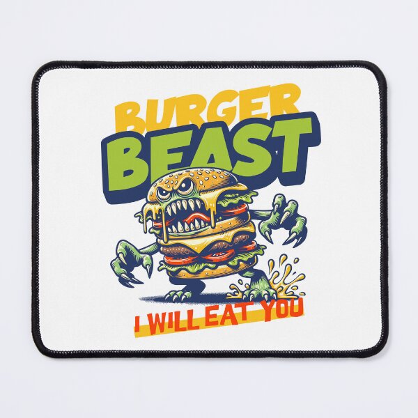 Item preview, national cheeseburger day | burger beast | I will eat you designed and sold by beeene.