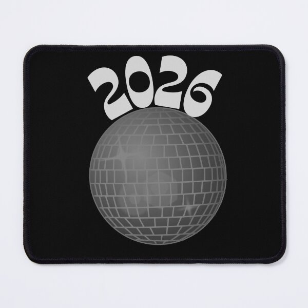 Item preview, 2026 Disco Ball Logo – Retro New Year Design • Sparkly Disco Aesthetic designed and sold by Seeshellspace Designs.