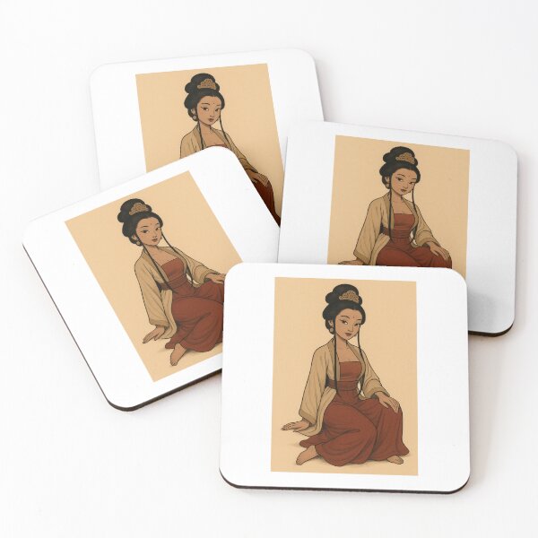 Item preview, Chinese Han Dynasty Pinup Beauty Girl designed and sold by SilkPinupStudio.