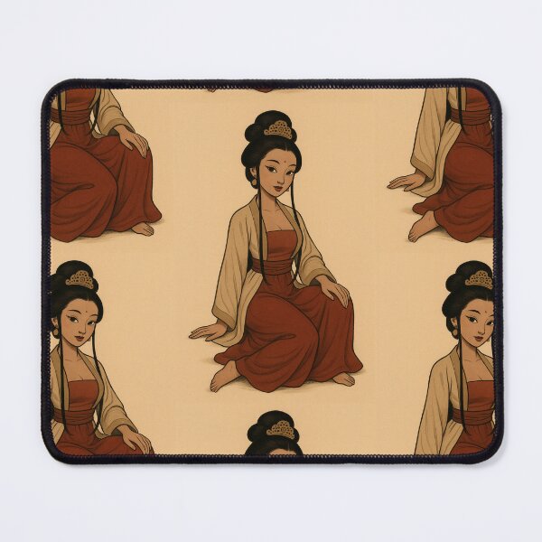 Item preview, Chinese Han Dynasty Pinup Beauty Girl designed and sold by SilkPinupStudio.