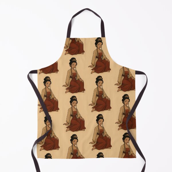 Item preview, Chinese Han Dynasty Pinup Beauty Girl designed and sold by SilkPinupStudio.