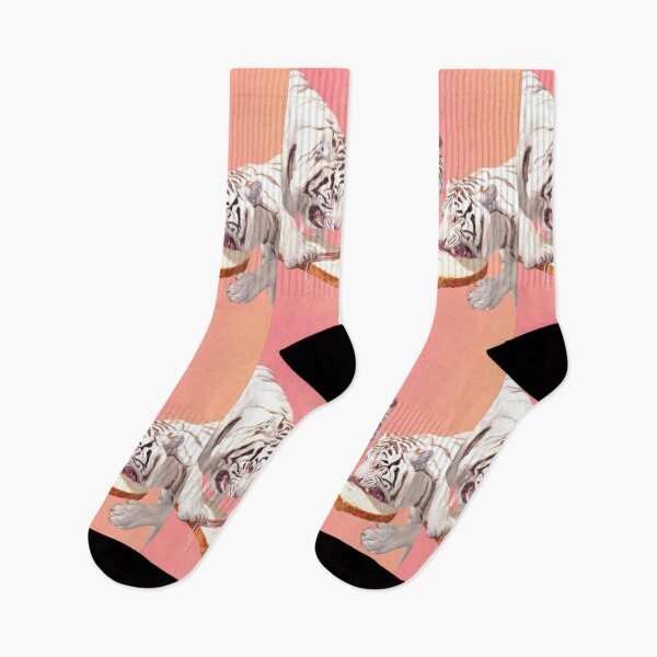 Item preview, Twin Tigers & Jam – Artistic Illustration designed and sold by TreatLLC.