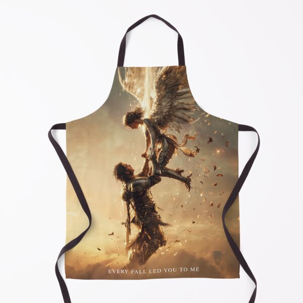 Item preview, Every Fall Led You to Me | Fantasy Warrior and Angel Art Print designed and sold by VisionaryVeils.