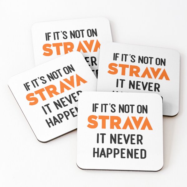 Item preview, If It's Not On STRAVA It Never Happened Gift for Cyclists & Runners | Funny Bike & Running Humor Gift, KOM QOM Legend | GPS Tracker designed and sold by BMLprint ⭐⭐⭐⭐⭐.