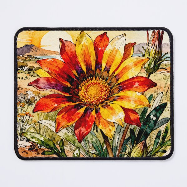 Item preview, Gazania flower in full bloom#5 designed and sold by Helios Be. Lavsh.