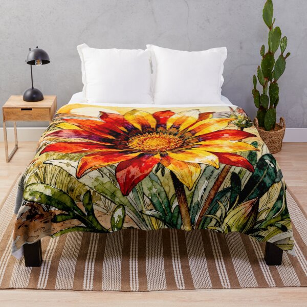 Item preview, Gazania flower in full bloom#5 designed and sold by Helios Be. Lavsh.
