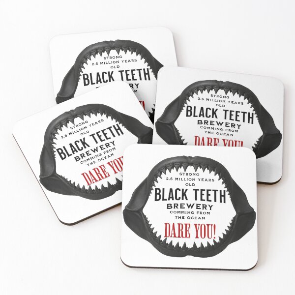 Item preview, Shark Teeth Black Shark Teeth - Cool Design designed and sold by Like it Different.