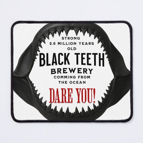 Item preview, Shark Teeth Black Shark Teeth - Cool Design designed and sold by Like it Different.