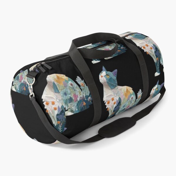 Item preview, Floral Patchwork Cat for Cat Lovers designed and sold by WitsandWonders.