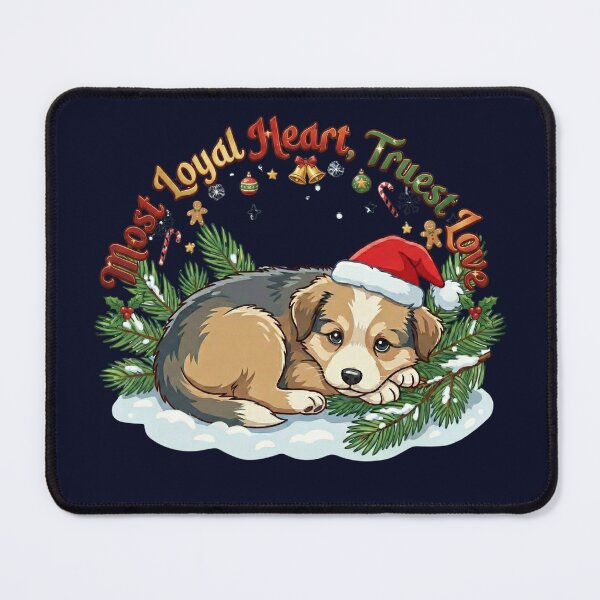 Item preview, Snowy Evergreen Pup of Christmas Magic designed and sold by TeeSpectrume.