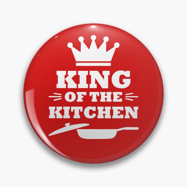 Item preview, King Of The Kitchen. Funny Kitchen Quote. Cooking Quote. designed and sold by DesignHouse07.