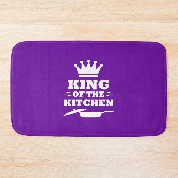 Item preview, King Of The Kitchen. Funny Kitchen Quote. Cooking Quote. designed and sold by DesignHouse07.