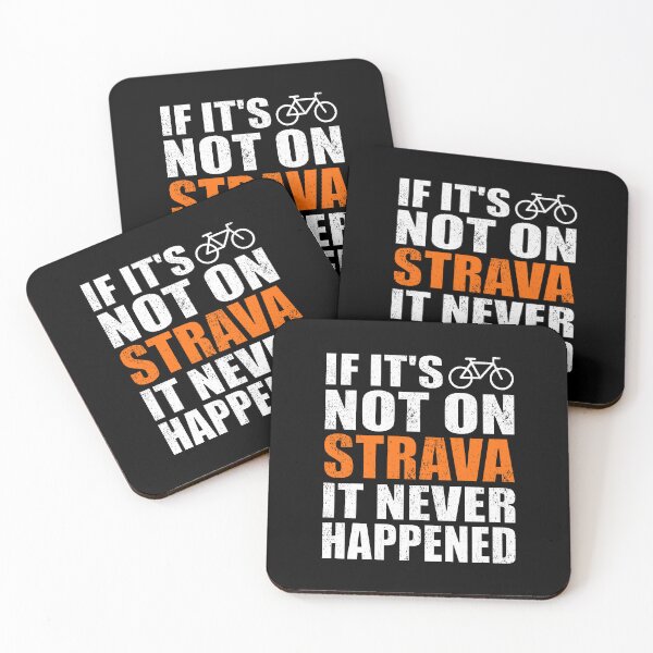 Item preview, If It's Not On STRAVA It Never Happened Gift for Cyclists & Runners | Funny Bike & Running Humor Gift, KOM QOM Legend | GPS Tracker designed and sold by BMLprint ⭐⭐⭐⭐⭐.