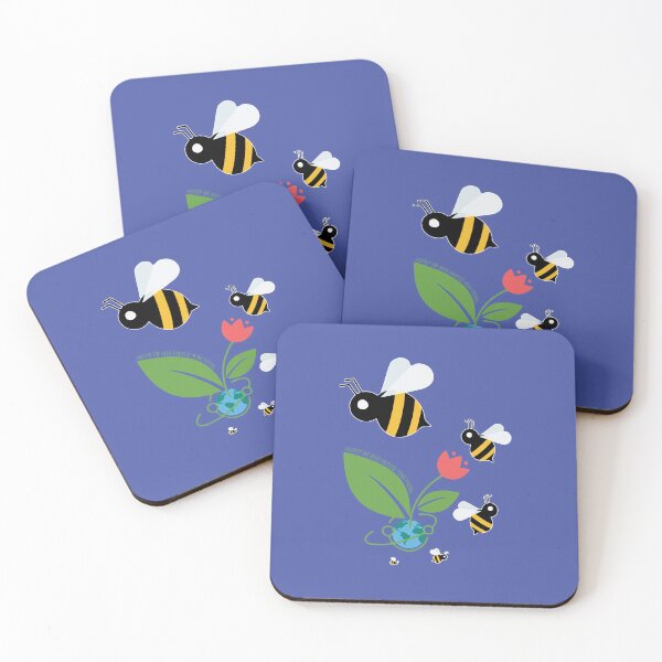 Item preview, Bees Around The World Respect Bees Wildlife Conservation Message designed and sold by NaturEdeN.