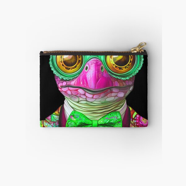 Item preview, Steampunk Turtle In Lime And Pink Tuxedo Art designed and sold by DEC02.