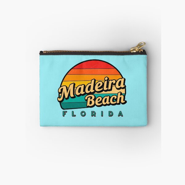 Item preview, Retro Madeira Beach Florida Sunset - Vintage Travel Art Design designed and sold by Mandeville Photography.