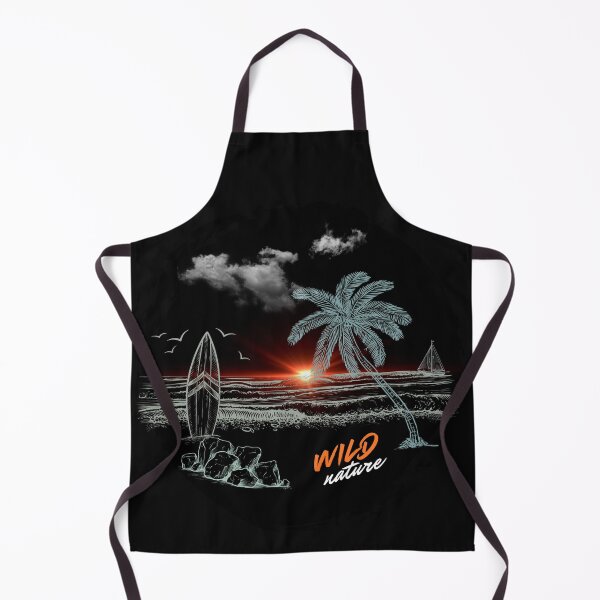 Item preview, A beach at sunset- gift for surfers, wild nature designed and sold by Lovelalaland.