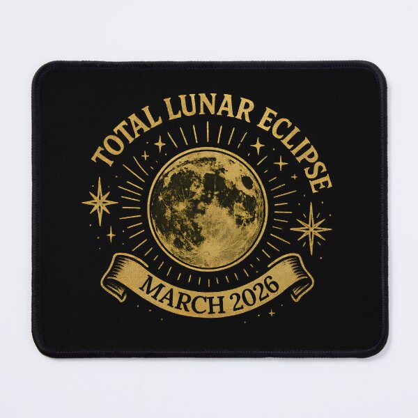 Item preview, Total Lunar Eclipse March 2026 designed and sold by DemureArtsy.