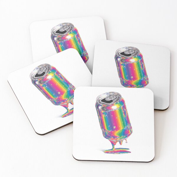 Item preview, Futuristic Holographic Chrome Can Illustration designed and sold by DanielY01.
