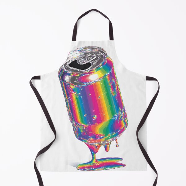 Item preview, Futuristic Holographic Chrome Can Illustration designed and sold by DanielY01.