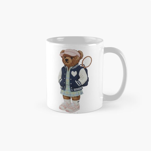 Item preview, Cute Preppy Tennis Player Teddy Bear designed and sold by BUABUABUA.