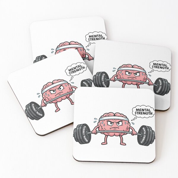 Item preview, Mental Strength Brain Lifting Weights Psychology Fitness designed and sold by Bmd4Fitness.