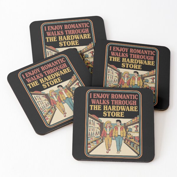 Item preview, Romantic Walks Through The Hardware Store Retro Design designed and sold by FreshVibe Prints.