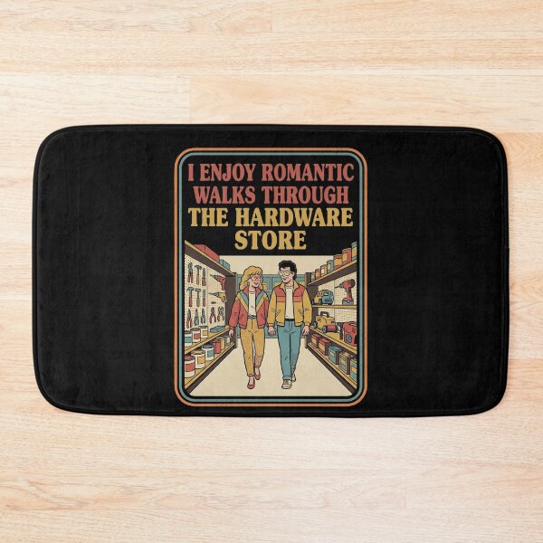 Item preview, Romantic Walks Through The Hardware Store Retro Design designed and sold by FreshVibe Prints.