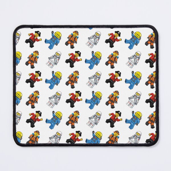 Item preview, "Brick figures in the space" -4 pack designed and sold by Tecno-Art-Land.