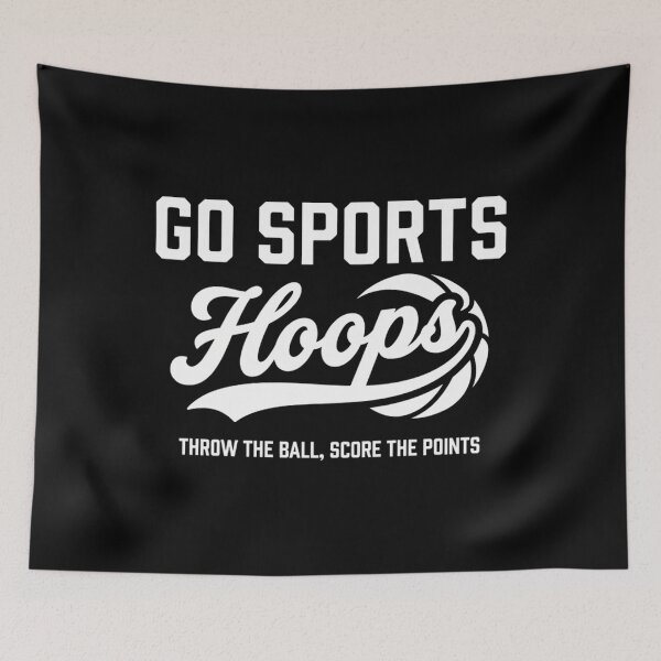 Item preview, Funny Go Sports Hoops Throw The Ball - Ironic Basketball Sportsball Parody designed and sold by Mason-Pride.