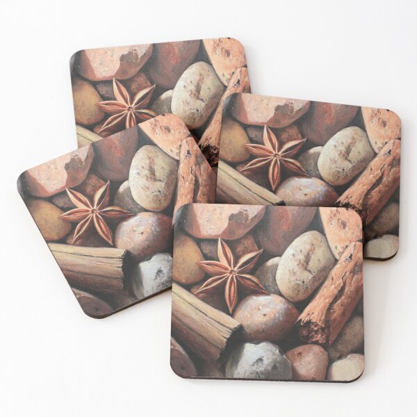 Item preview, Spice and Stone: A Natural Still Life designed and sold by afrancisCL.