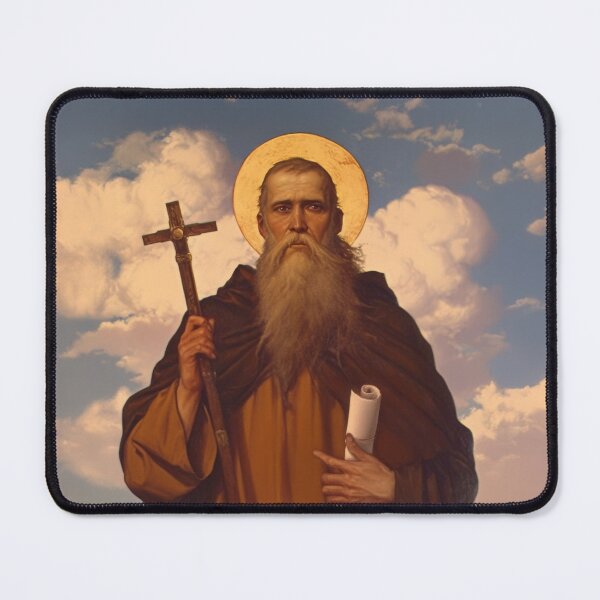 Item preview, Saint Joannicus of Mount Olympus designed and sold by SanctifiedSouls.