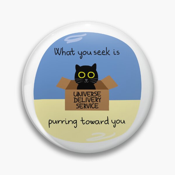 Item preview, Universe Delivery Service - Black Cat Illustration designed and sold by fishdesigns.