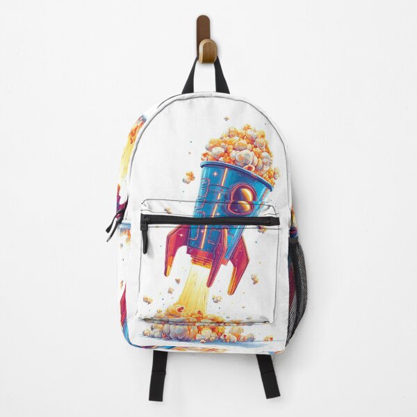 Item preview, Retro Rocket Popcorn Bucket - Space Adventure Graphic designed and sold by DanielY01.