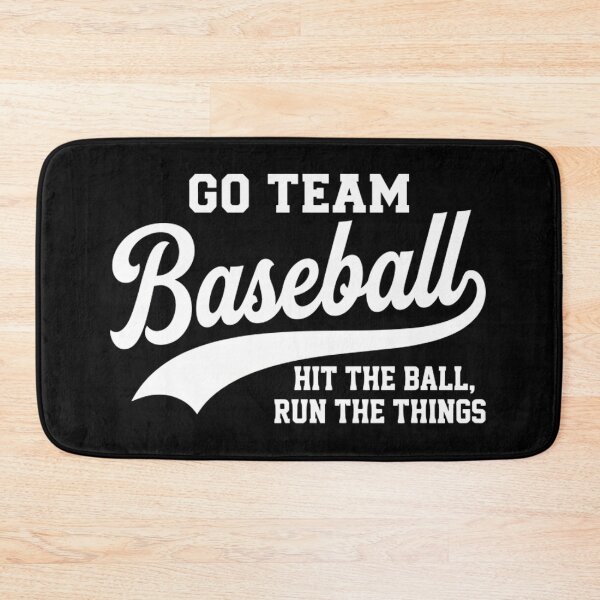 Item preview, Funny Go Team Baseball Hit The Ball Run The Things - Ironic Sportsball Parody designed and sold by Mason-Pride.