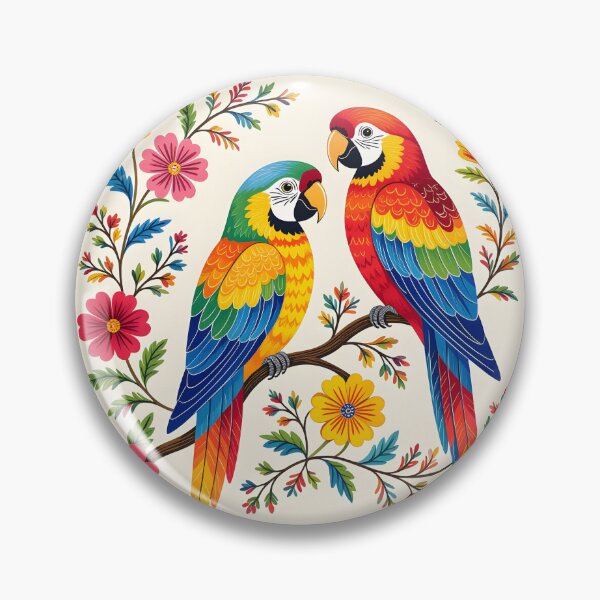 Item preview, Two macaw parrots designed and sold by PrintLabStudio.