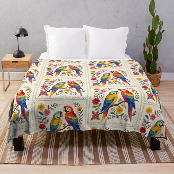 Item preview, Two macaw parrots designed and sold by PrintLabStudio.