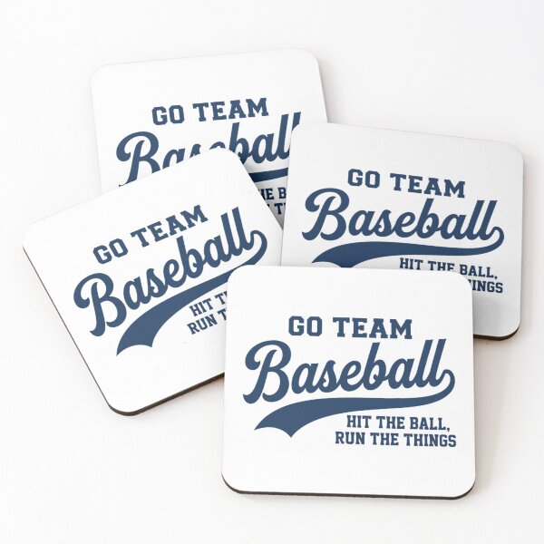 Item preview, Funny Go Team Baseball Hit The Ball Run The Things - Ironic Sportsball Parody designed and sold by Mason-Pride.