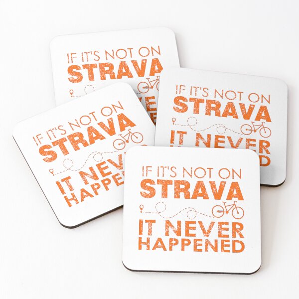 Item preview, If It's Not On STRAVA It Never Happened Gift for Cyclists & Runners | Funny Bike & Running Humor Gift, KOM QOM Legend | GPS Tracker designed and sold by BMLprint ⭐⭐⭐⭐⭐.