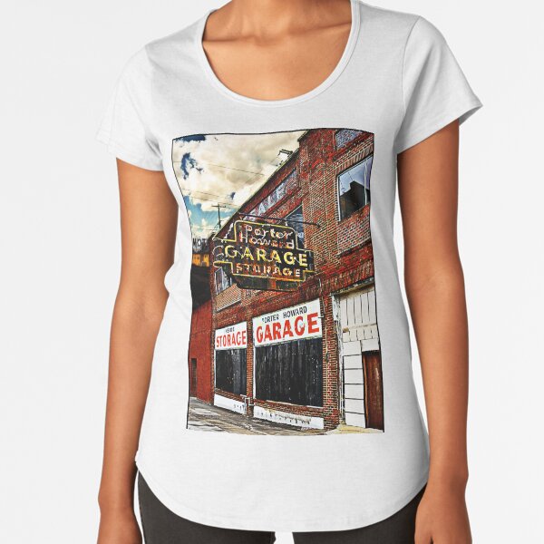 Bossier City Meets Lebanon, Missouri Premium Scoop T-Shirt