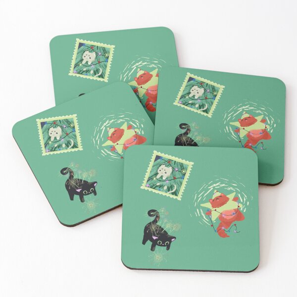 Item preview, Three cats chilling after all that autumn chaos designed and sold by Jawaika.