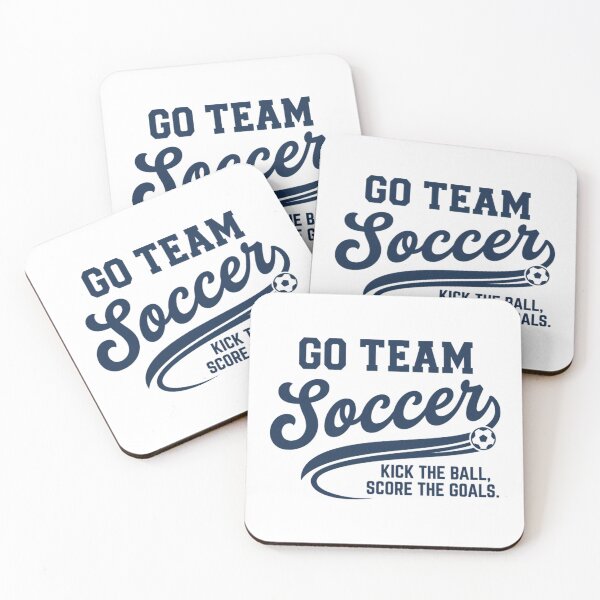 Item preview, Funny Go Team Soccer Kick The Ball Score The Goals - Ironic Sportsball Parody designed and sold by Mason-Pride.