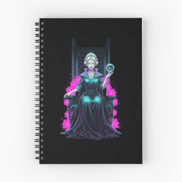 Item preview, The Empress Tarot: Neon Bio-Cyberpunk Queen - Glitch Card III designed and sold by trend-forge.