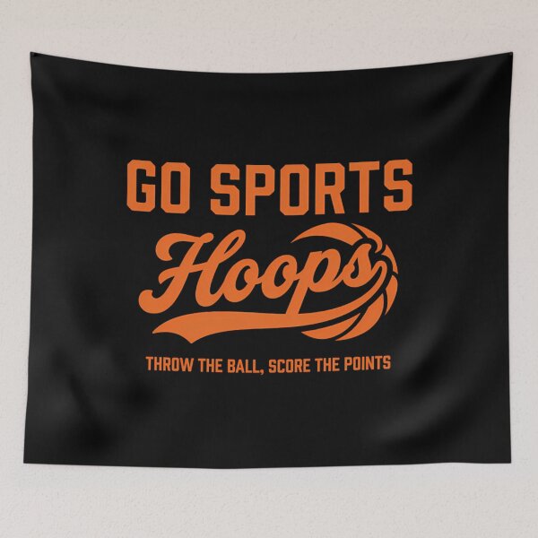 Item preview, Funny Go Sports Hoops Throw The Ball - Ironic Basketball Sportsball Parody designed and sold by Mason-Pride.
