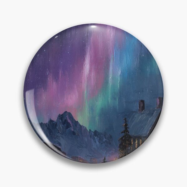 Item preview, Aurora's Whisper over Winter Hollow designed and sold by afrancisCL.