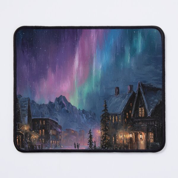 Item preview, Aurora's Whisper over Winter Hollow designed and sold by afrancisCL.