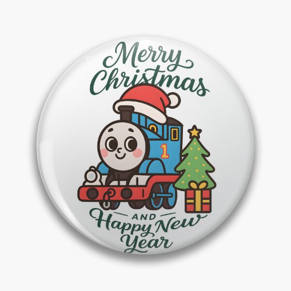 Item preview, cute train illustration merry christmas  designed and sold by sabartgunpla.