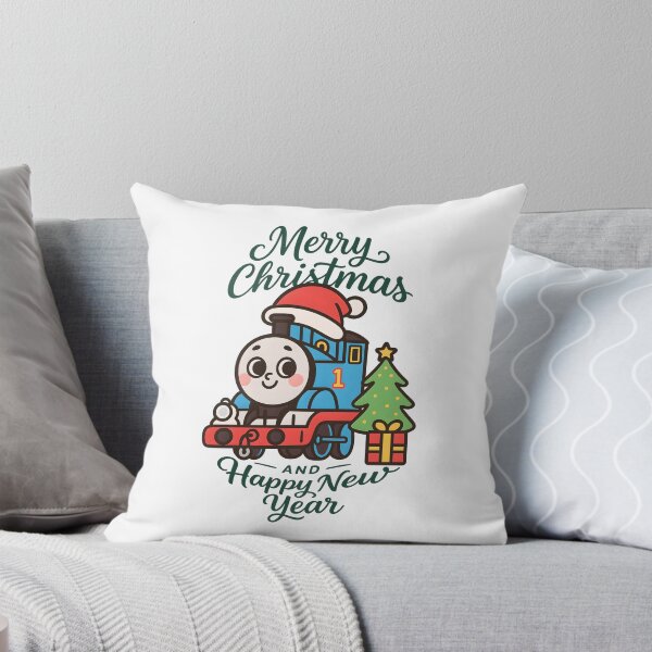 Item preview, cute train illustration merry christmas  designed and sold by sabartgunpla.